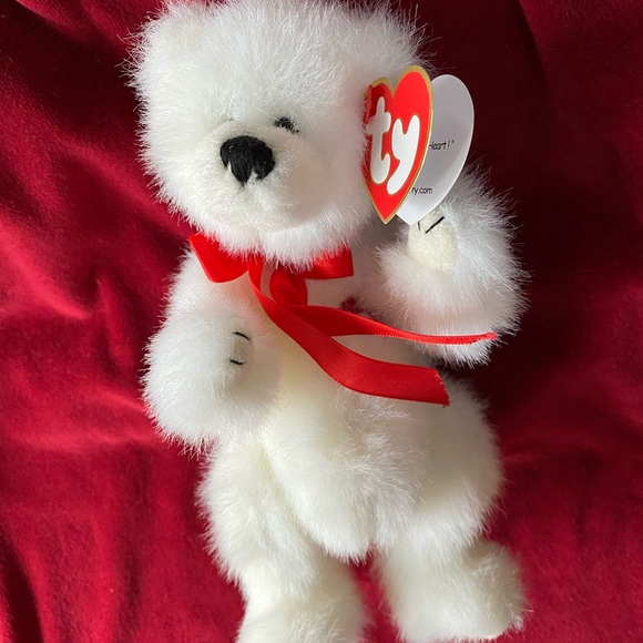 1993 Ty Amore Bear - Picture 3 of 9